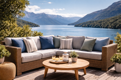 Choosing UV-Resistant Outdoor Cushions for New Zealand Sunshine
